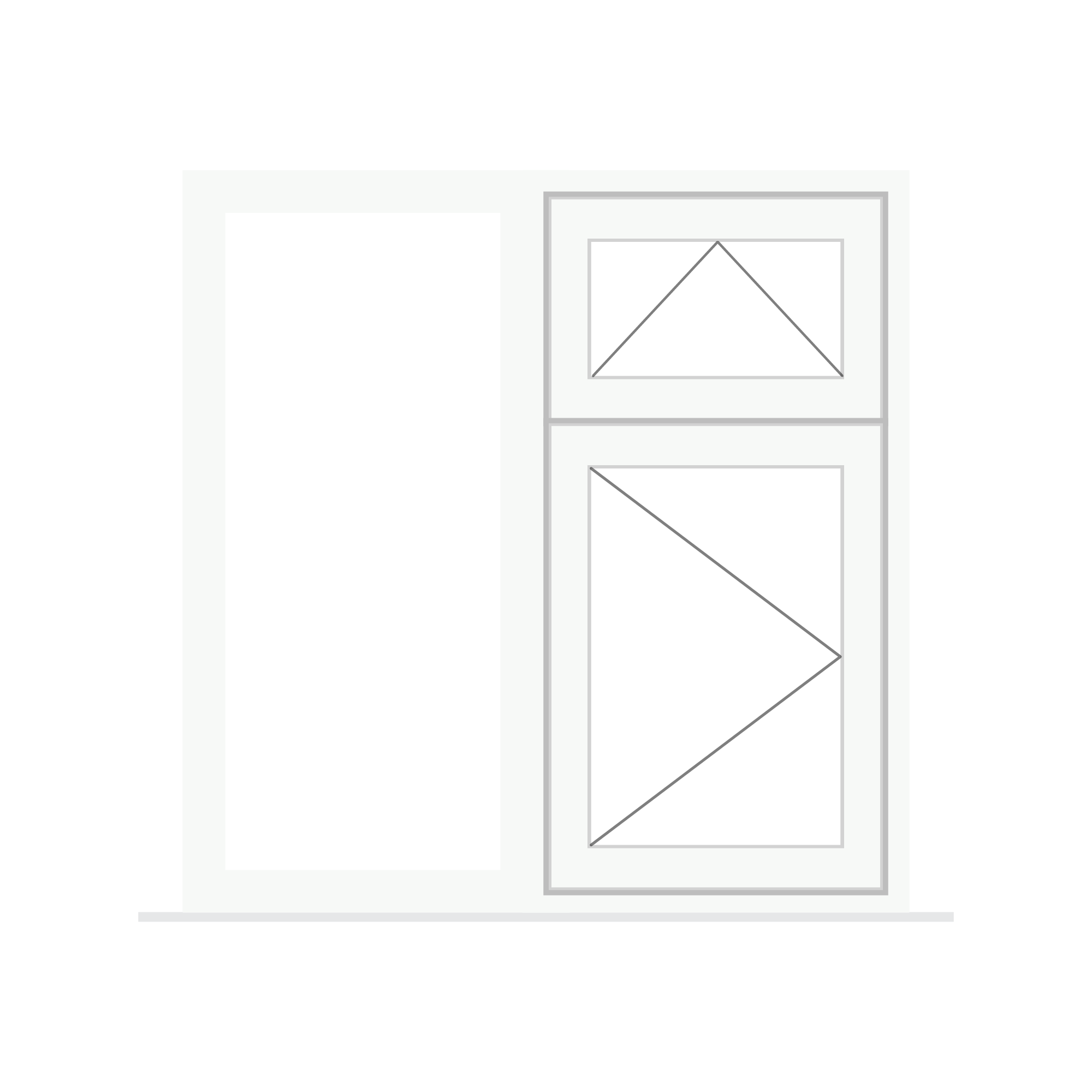 Double Panel Aluminium Window